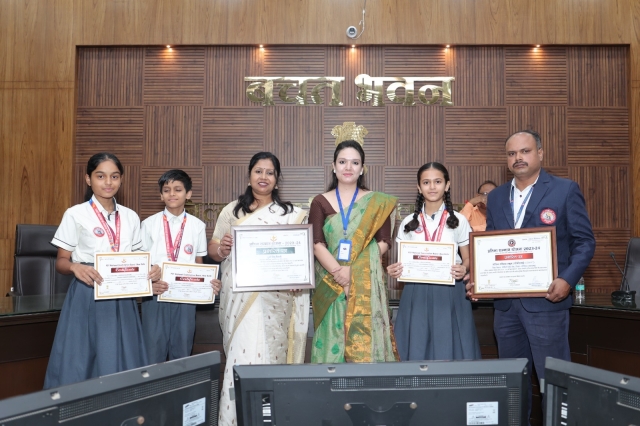 PSY Meritorious honor Nagpur Collectorate Maharshtra